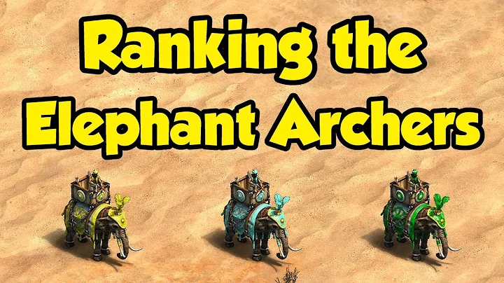 Ranking the new Elephant Archer civs (AoE2)