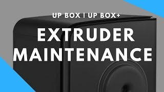 Cleaning UP BOX+ Extruder | Tiertime