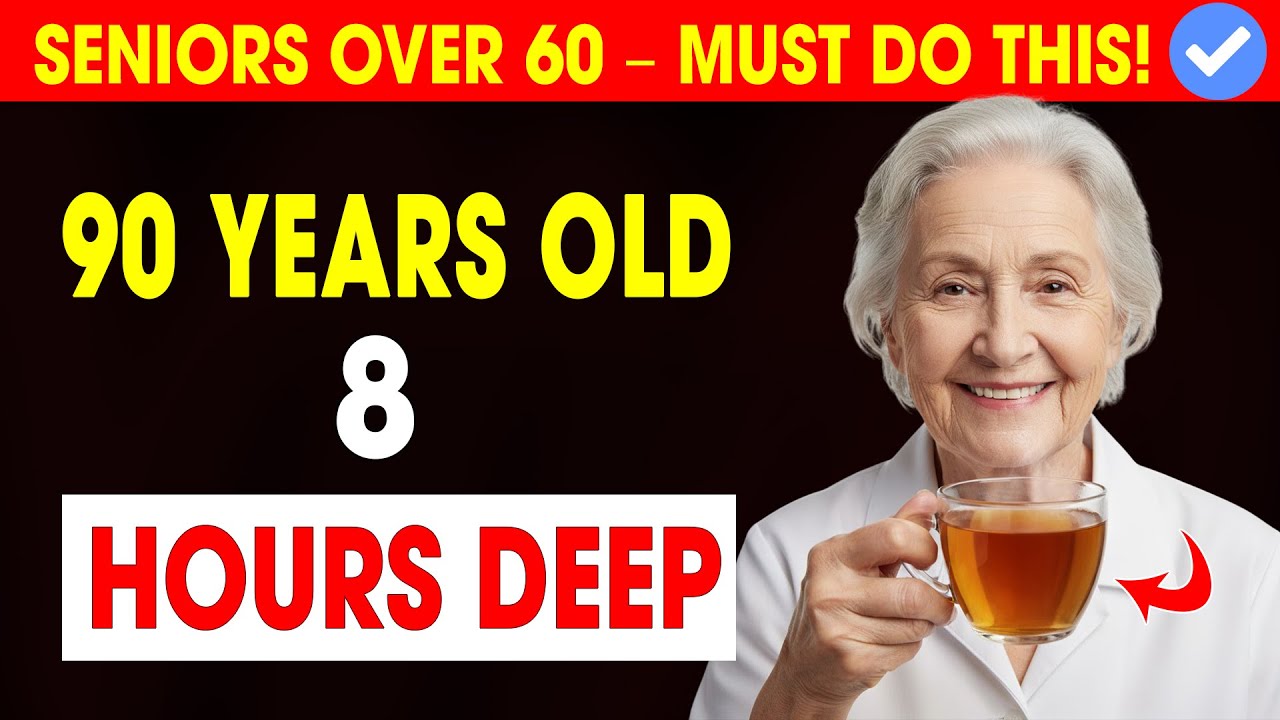 [SHOCKING SECRET] This 90-Year-Old Sleeps 8 Hours DEEP Sleep with ZERO Meds: The 1 Simple Tea