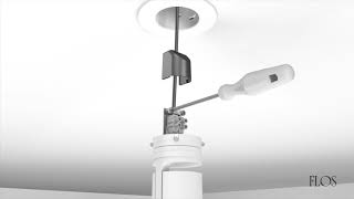 Flos Find Me 1 Mono Point Trim Install by Diffusione Luce