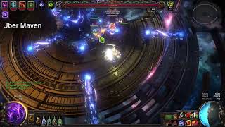 [3.27] Final Form,Uber Boss DoT Cap Vaal Smite Ignite Build vs Uber Boss + T17 / Elementalist PoE