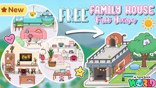 ALL FREE Flipside Park Makeover Into Family House Full Design 🏡 Home Designer Update ✨ Toca Boca screenshot 4