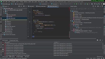 【FLUTTER ANDROID STUDIO and IOS】video player and chewie