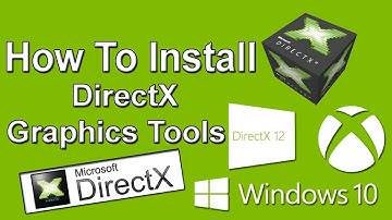 How To Install DirectX Graphics Tools In Windows 10 | latest version 2018
