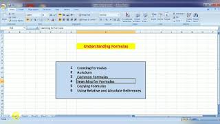 Absolute & Relative Reference