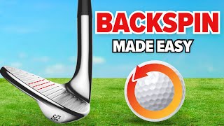 How To Create BACKSPIN with WEDGES