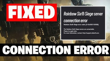 How To Fix Rainbow Six Siege Server Connection Error | NEW 2025🎮🔥