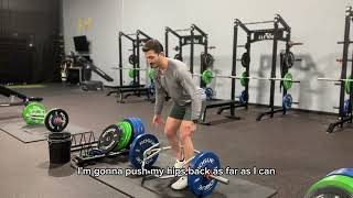 Split Stance Trapbar Deadlift
