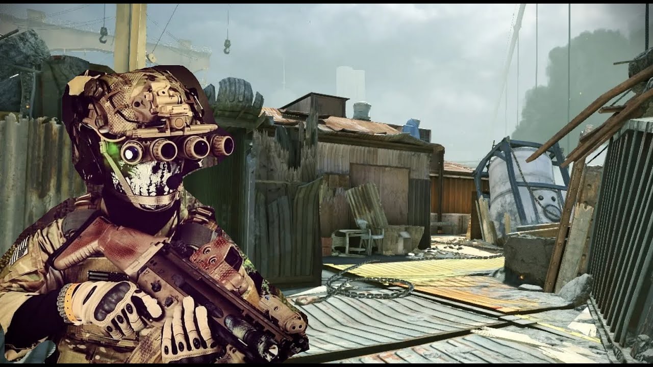 Call of Duty Ghosts - Multiplayer - Collision - Playing as Keegan - Field Order - A10 - Strafe