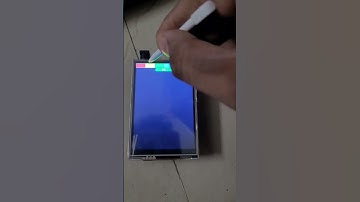 Painting Screen with arduino #shorts #diy #arduino #electronics #ytshorts #touchscreen #trending