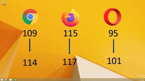 HOW TO RUN THE LATEST BROWSER VERSIONS ON WINDOWS 8.1 (JULY 2023)