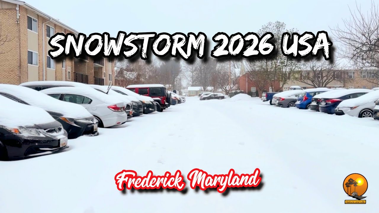 US heavy snowstorm 2026 || #trending #snowstrom #snow #winterstorm