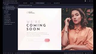 Code with Me | Frontend Mentor Coming Soon Landng Page