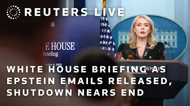 LIVE: White House briefing as Epstein emails released, shutdown crisis nears end