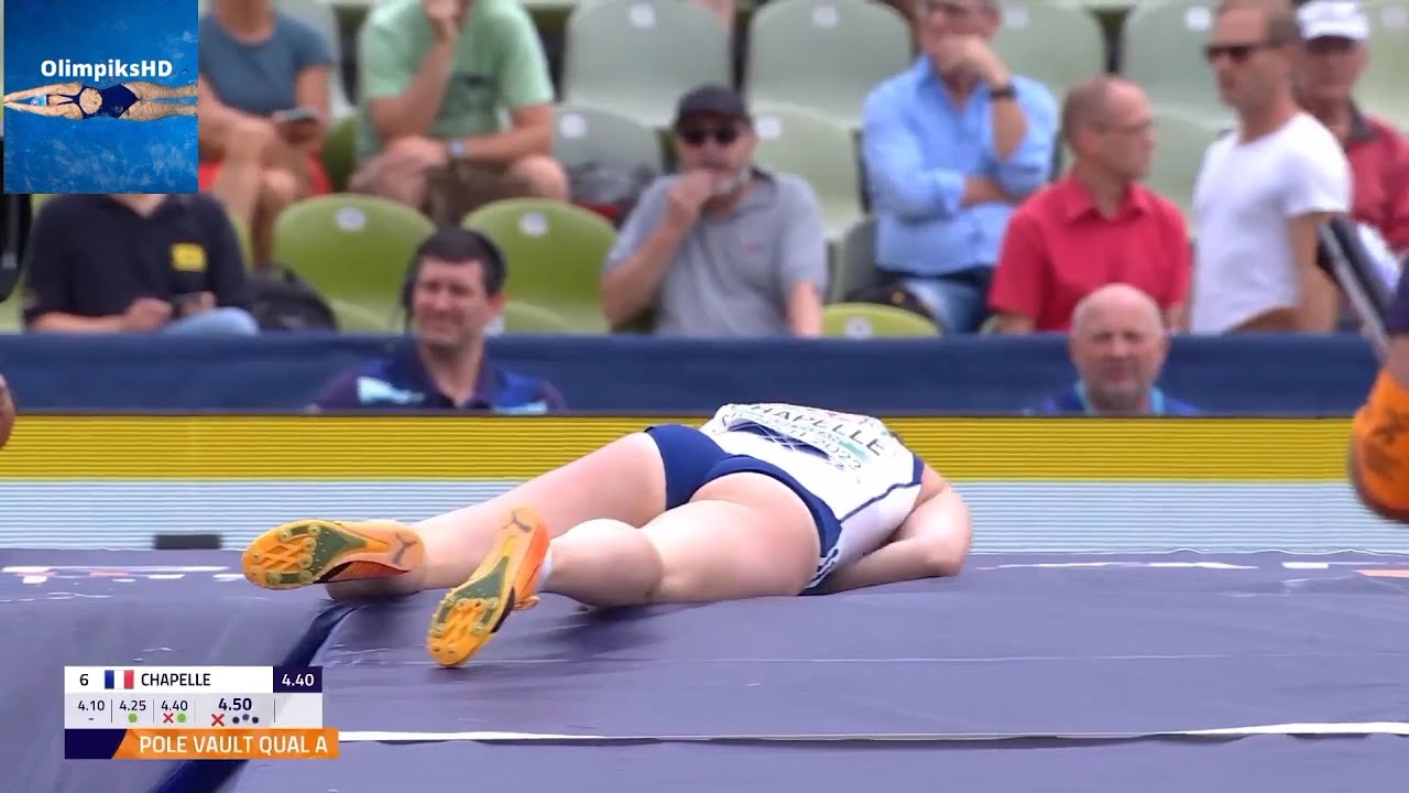 Ninon Chapelle - 4.50m Pole Vault | 2022 European Championships 