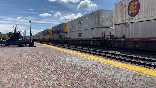 BNSF 7072 West at Downtown Flagstaff