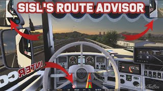 ETS2 1.41 SiSL's Route Adviser | Euro Truck Simulator 2 Mod