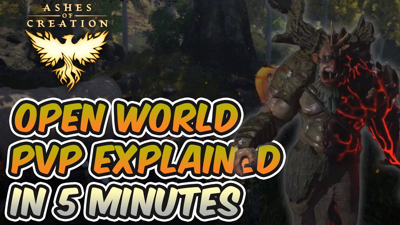 Ashes of Creation Open World PvP (IN 5 MINUTES)