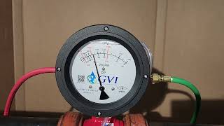 GVI Glycerin Filled Flow Meter Test