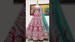 Bridal dress ideaswedding outfitssaree gownlatest trendy engagement lehengasyoutubeshorts