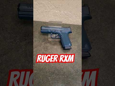 Ruger RXM: The Glock Clone we didn't see coming! 🤯 #rugerpistol #fyp #newgun #9mmpistol #2amendment