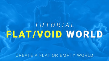 How to Create a Flat World or Void World in Minecraft