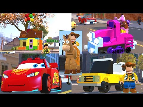 Video: Coduri De înșelăciune LEGO Incredibles, Liste De Locații Cu Caractere Pixar