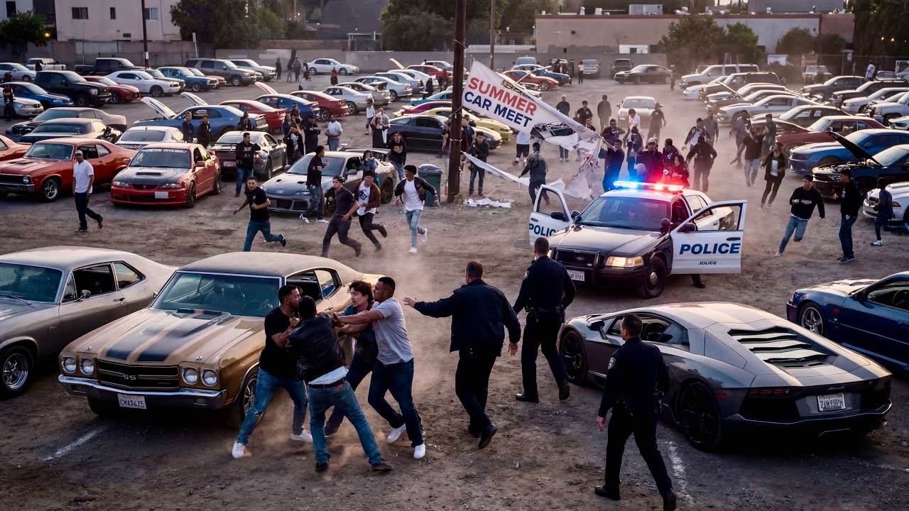 POLICE SHUT DOWN THE CAR MEET TODAY WASN'T A EASY DAY - YouTube