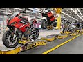 German best motorbike factory inside bmw super advanced production line
