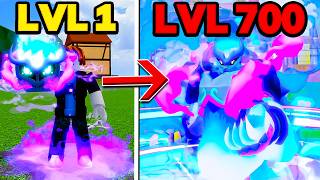 Upei Do 1 Ao 700 Com A Nova Fruta Gás Da Atualização Do Blox Fruits