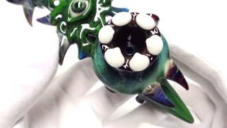 Peace Keeper Glass pipe KravinGlass sp744