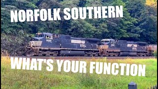 Norfolk Southern What's Your Function (RAILFANNING MUSIC VIDEO)