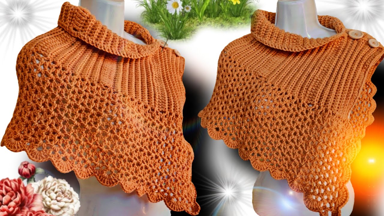 ⛔ El JORONGO/Chal a crochet MÁS buscado y VENDIDO en INTERNET. 😱