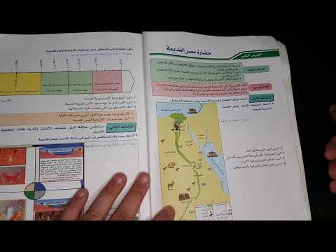 ملخص درس حضارة مصر القديمة للمستوى الاولى اعدادي