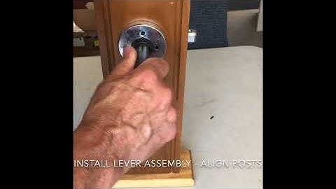 Trimco 1074 1 & 1074 3 installation