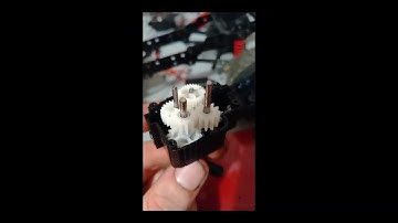 inside the wpl c54 rtr gearbox