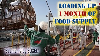 Our Ship Stocks up on Food Provisions for the Next Voyage | Seaman Vlog