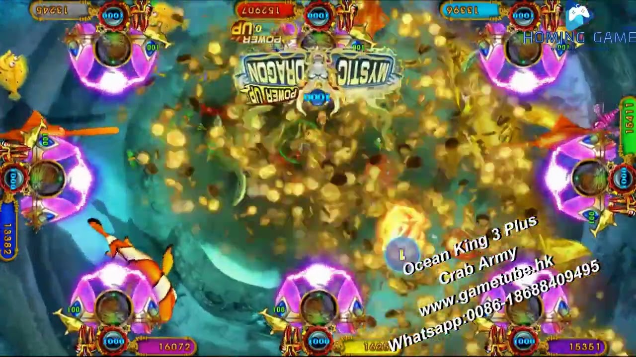 Factory Direct Supply Ocean King 3 Plus Crab Army Fishing Game PCB Motherboard Kits by HomingGame