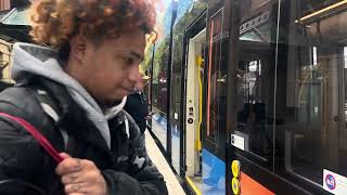 Trimet Max Light Rail Blue & Red Line Action @ Oldtown/Chinatown 4/13/26