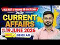 Daily Current Affairs 2026 | 19 June Today Current Affairs For HPSC Exam | By Deepesh Kaushik Sir