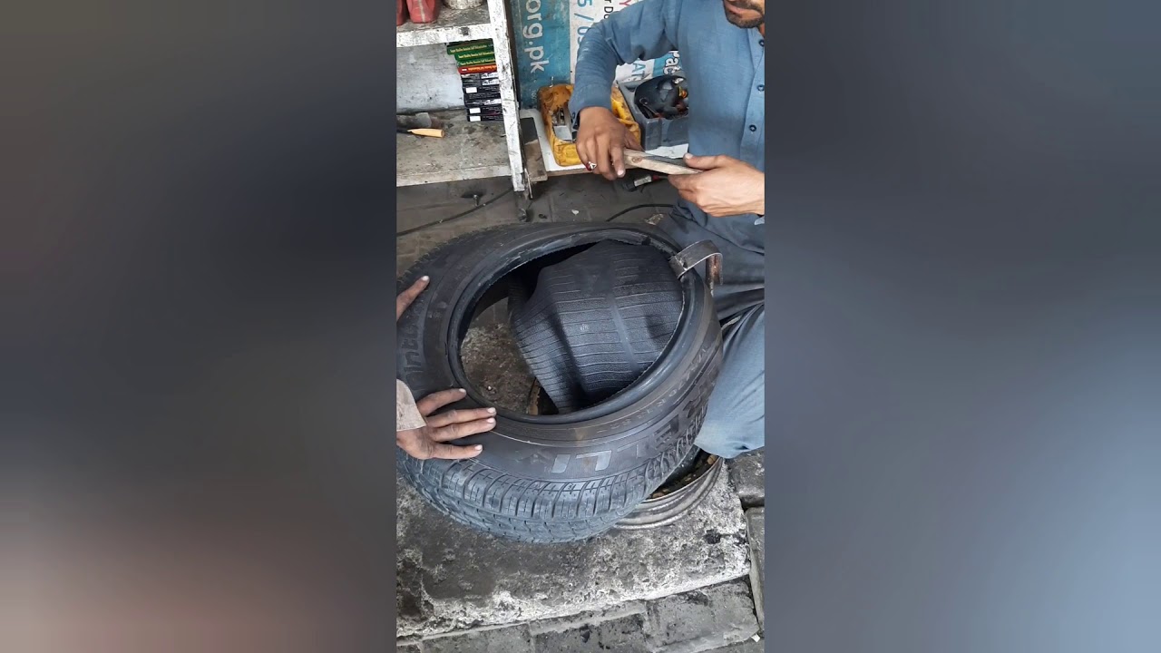 Fixing Car Tyre Puncher Issue YouTube