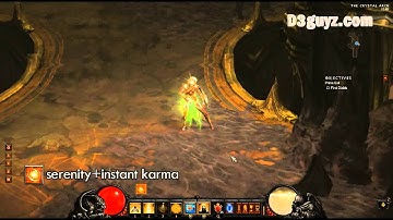 21 Diablo3 Monk skill serenity instant karma