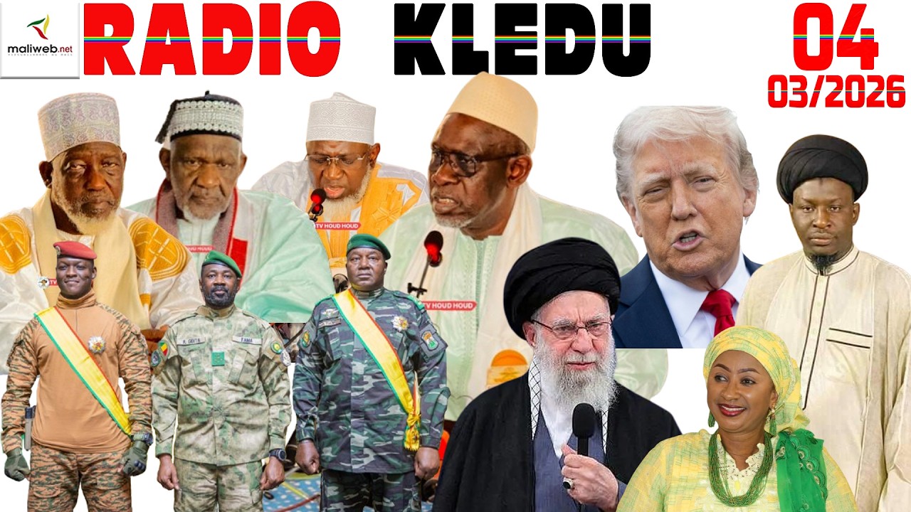 La Revue de Presse de la RADIO KLEDU du 04 Mars 2026