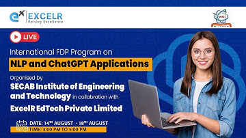 International Faculty Development Program on NLP and ChatGPT Applications | Day 4 | ExcelR