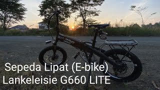 Sepeda Lipat Listrik(E-bike)LANKEleise G660 Lite