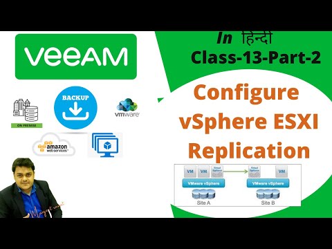 How to configure vSphere ESXI Replication using Veeam-11 step by step guide | Part-2