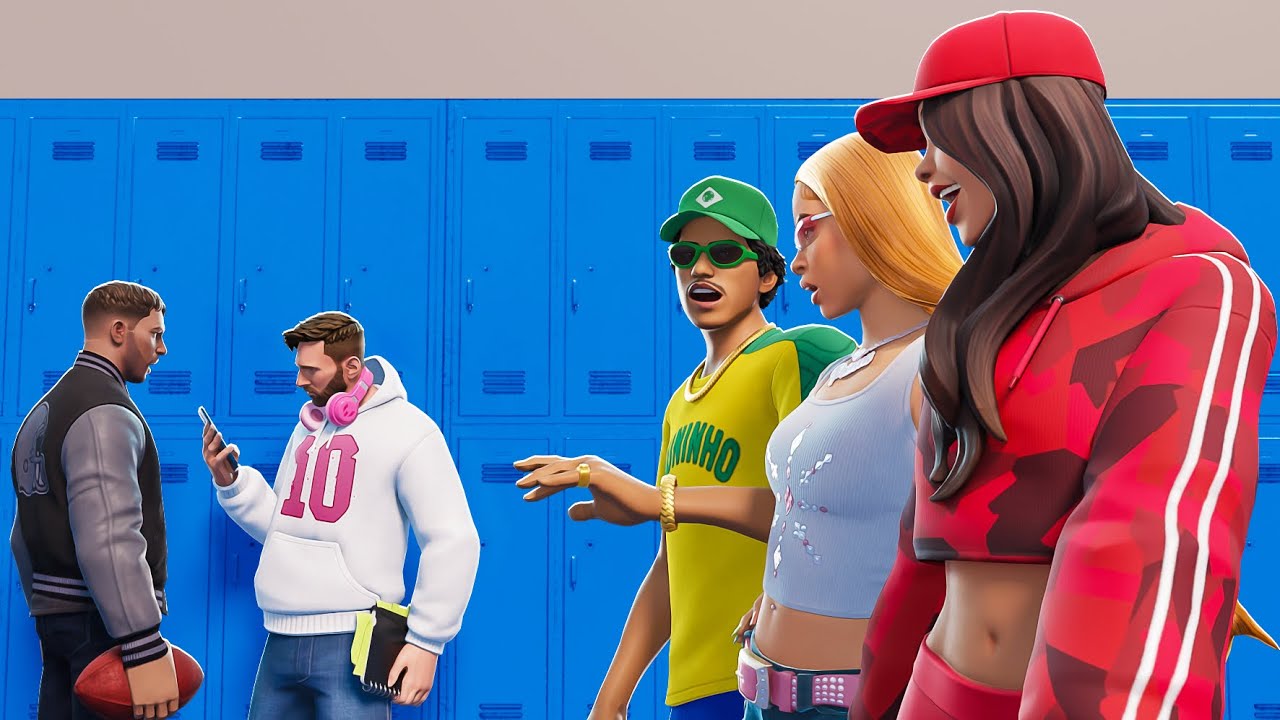 Fortnite Roleplay Adult Life! (We made it to college?!) (A Fortnite Short Film) #4