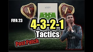 Best Meta 4321 *post patch*🫡 attacking custom tactics/instructions for more wins in FUT Champions