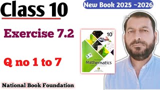 Class 10 Exercise 7.2 NBF Maths FBISE Ex 7.2 Class 10th Vector concept  Sir Nadeem Munawar 