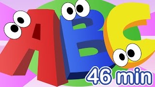 ABC SONG + More Nursery Rhymes! The Alphabet Song Compilation
